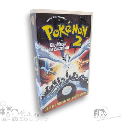 Pokemon 2 Die Macht des Einzelnen - VHS Film Band Kassette 2000 Kult Top Zustand