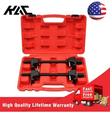2pcs Coil Spring Compressor For MacPherson Struts Shock Absorber Car Garage Tool