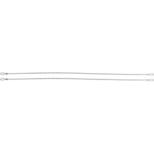 1969-74 Dodge Plymouth B E-Body; Hood Pin Lanyards; 18"; Pair; Made in the USA!