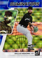 2021 Panini Donruss Dominators Blue /249 Dallas Keuchel #DOM10