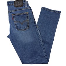 Levi's 511 Slim Jeans Size 14 REG W27 x L27 Performance Denim Blue
