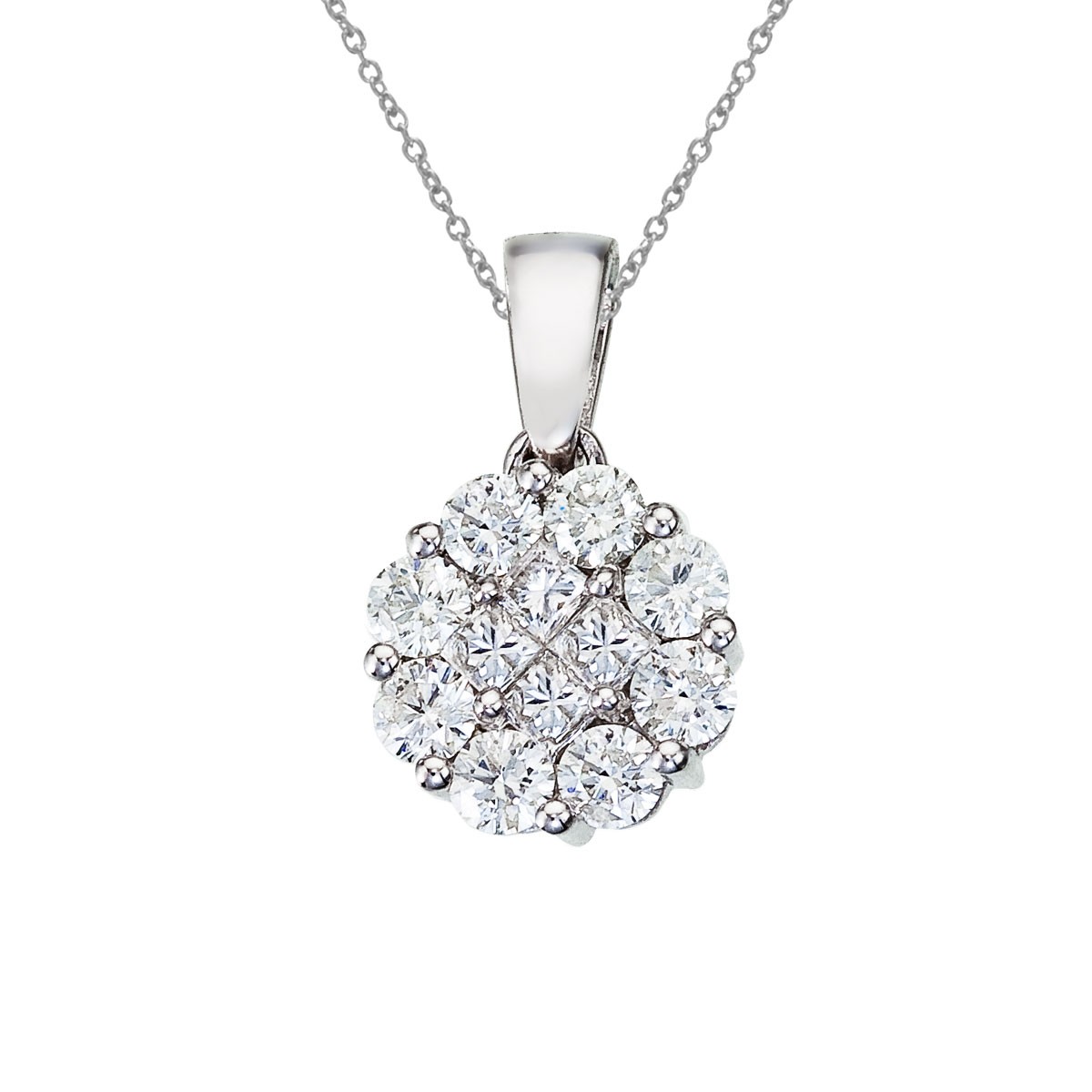 LXR 14K Weigold 1-каратный бриллиантовый браслет-Анхангер 902390₽