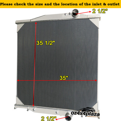 3 Row Radiator For 2005-2007 Volvo VNL VN VNM MACK CX CXN VISION Models