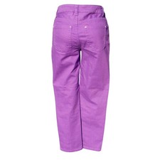 Cache Rhinestone Stud Embellished Crop Straight Leg Jean Pant Stretch NWT 98