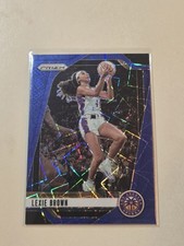 2024 Panini Prizm WNBA Lexie Brown Blue Velocity Prizm #110 Los Angeles Sparks