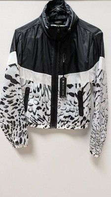 (S) NWT Blanc Noir Black/White Spotted Delilah Jacket