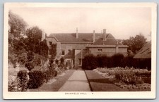 Bramfield Hall Suffolk England RPPC Edwardian Historic Country House AA453