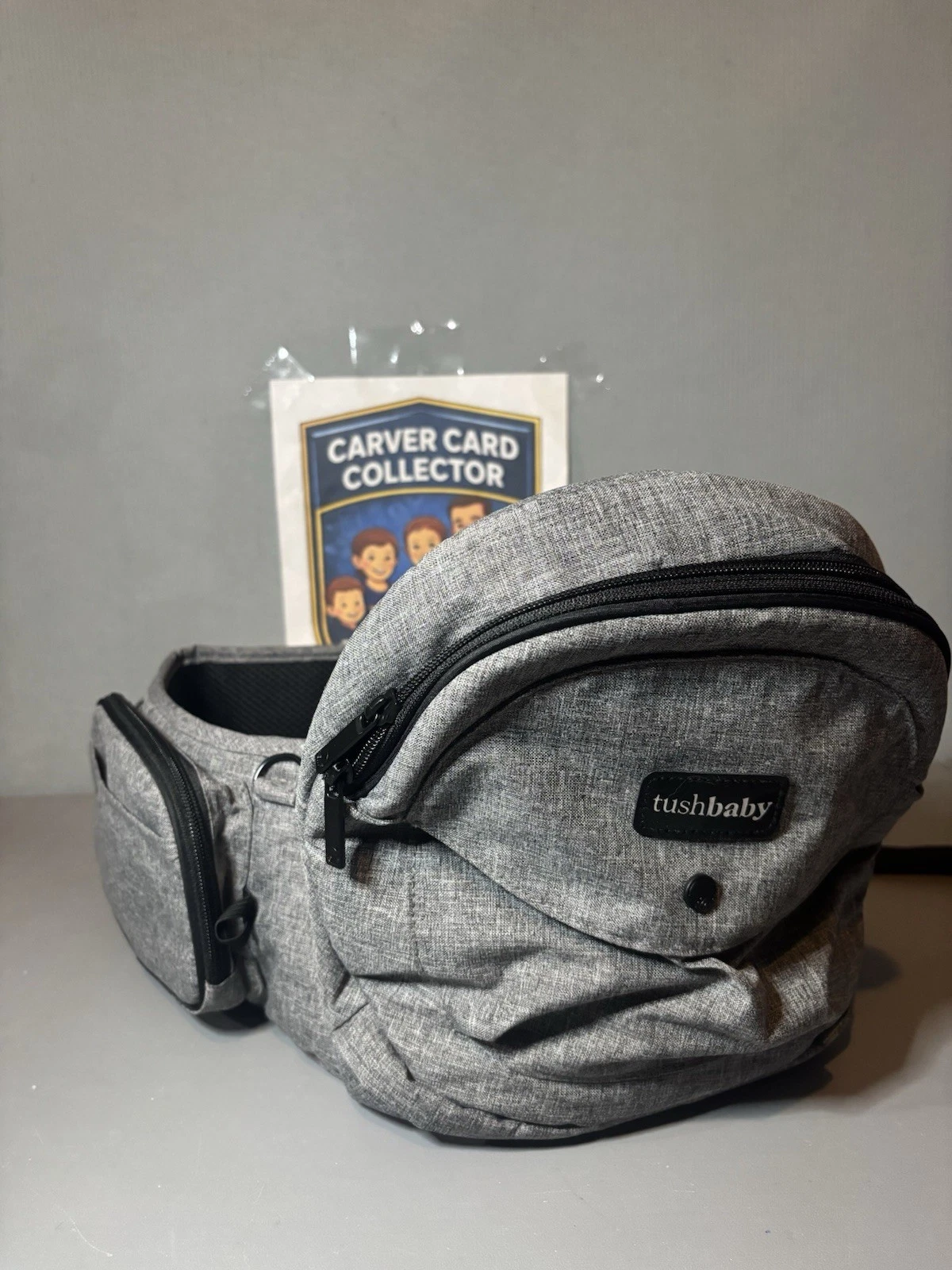 Tushbaby Hip Seat Baby Carrier Gray Storage Pockets Toddler Waist Seat
Opens in a new window or tab