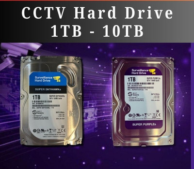 HARD DRIVE 3.5'' 6TB 8TB 10TB 12TB 16TB SATA HDD CCTV DESKTOP PC DVR CCTV NAS USE