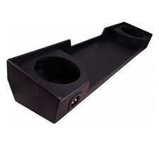 Chevy Ck Ext Cab Truck 88-98 Dual 10" Custom Rhino-Line Enclosure Sub Box New