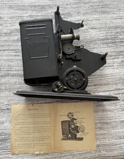 Keystone Moviegraph Projector E-729 W/ Instructions Manual Untested