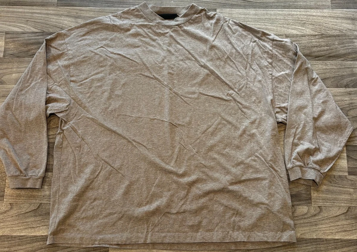 FEAR OF GOD ESSENTIALS 1977 Langarmshirt | Grau | DE