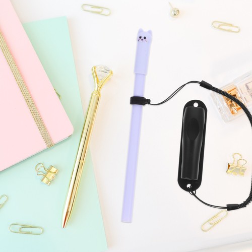 2 Pcs Stylus Pen Fixing Rope Coil Lanyard Miss Office Anti-lost Cord - 第 4/12 張圖片