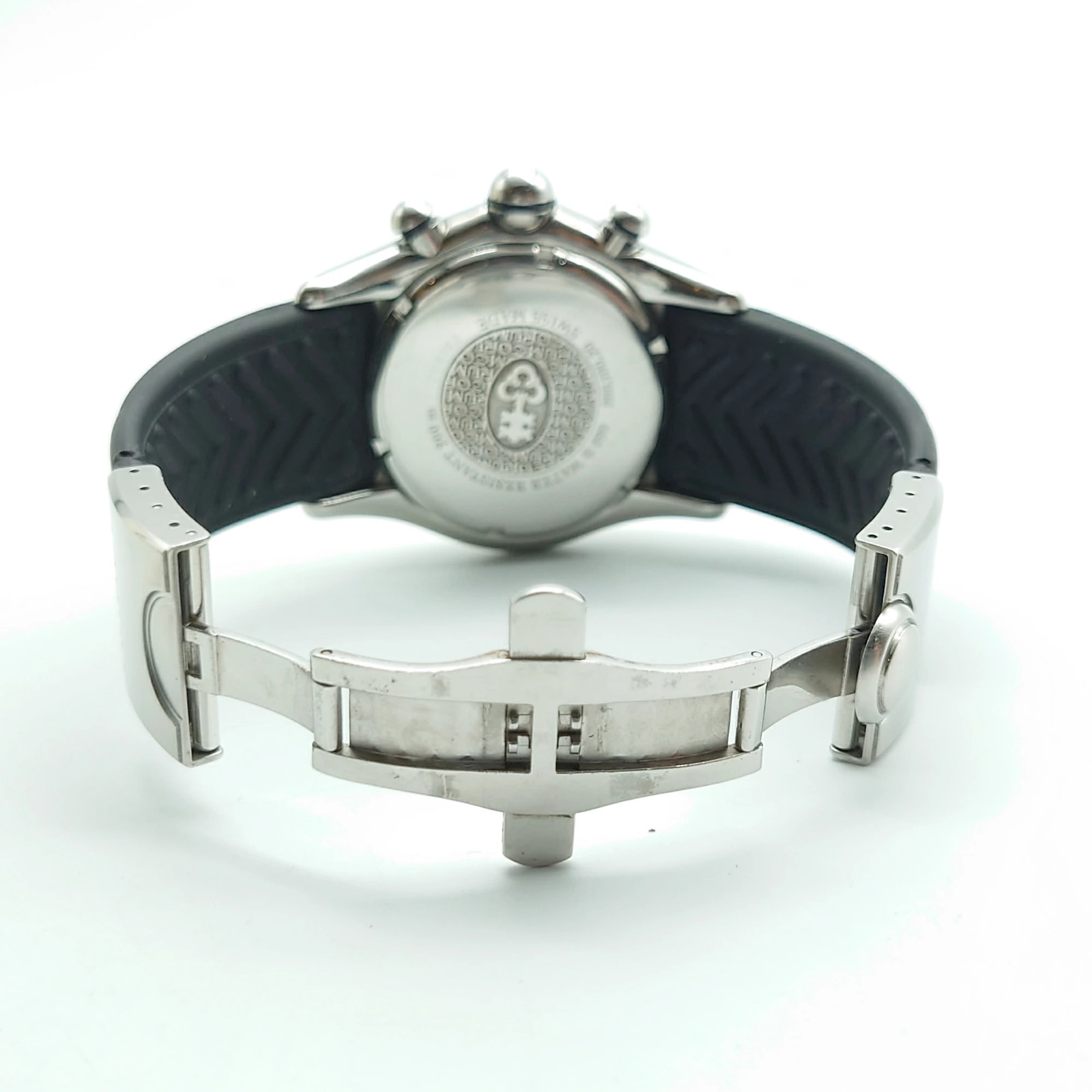 CORUM Bubble Chronograph Watch Automatic Black Si… - image 14