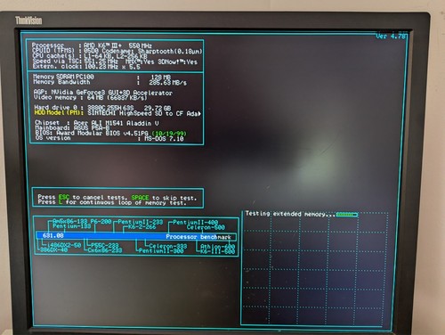 SEHR SELTENE AMD K6-III+ 550MHz CPU - getestet und funktionsfähig! SuperSocket7 - Bild 4 von 4