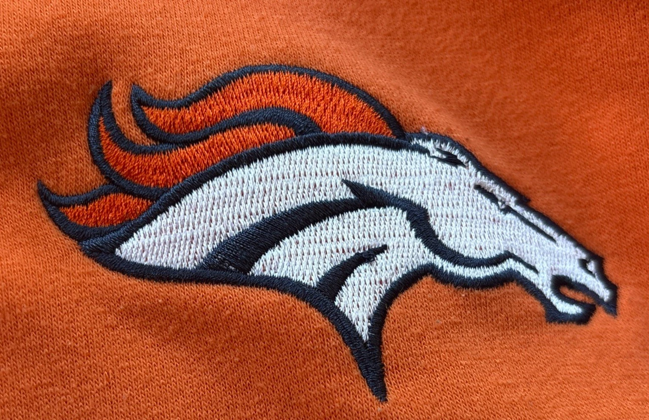 VETEMENTS Felpa con cappuccio NFL Team Apparel Denver Broncos