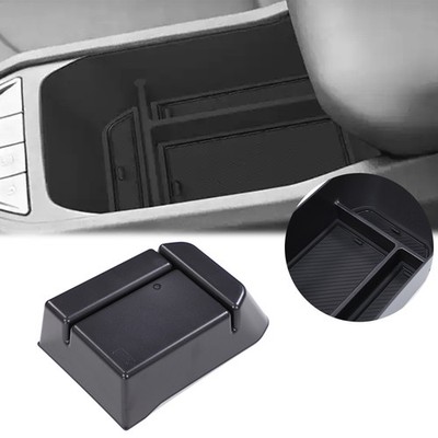 ABS Black Center Console Armrest Storage Box Trim Tray For Kia EV3 2024-2025