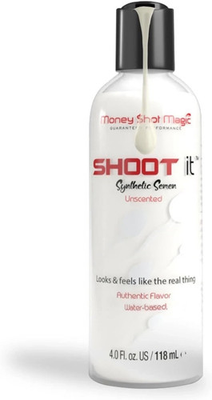 #ad #ad Shoot IT Water Based Synthetic Semen with Authentic Flavor Unscented 4 Oz Lube $35.62