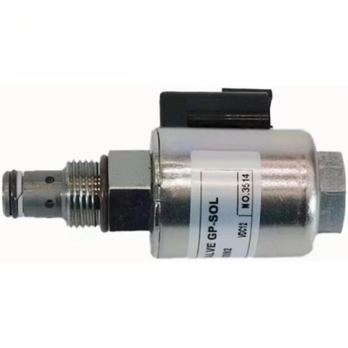 2112092 3514 12V Solenoid Valve for SK Excavator - Picture 3 of 4