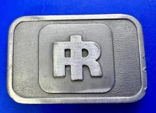 Ingersoll Rand Company Logo Advertising Vintage Hit Line Belt Buckle