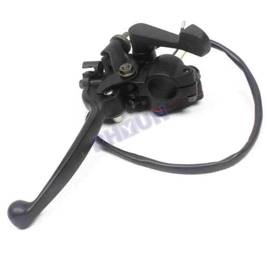 Manija de palanca de freno de acelerador derecho para moto ATV de 7/8" para 50cc 70cc 90 110 125cc Foto 2 de 4