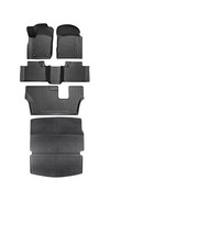 Floor Mats Full Set for Dodge Durango 2011-2015 7 Seats, All Weather Floor Ma...
