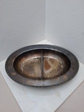 Antike Servierschale Versilbert Wm. Rogers USA um ~ 1920