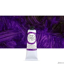 Gamblin 1980 Oil Paint Refined Linseed Oil 37ml Dioxazine Purple Colour