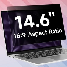 14" Privacy Screen Filter for Laptop 1920x1080 - Anti-Glare, Blue Light, Scrat