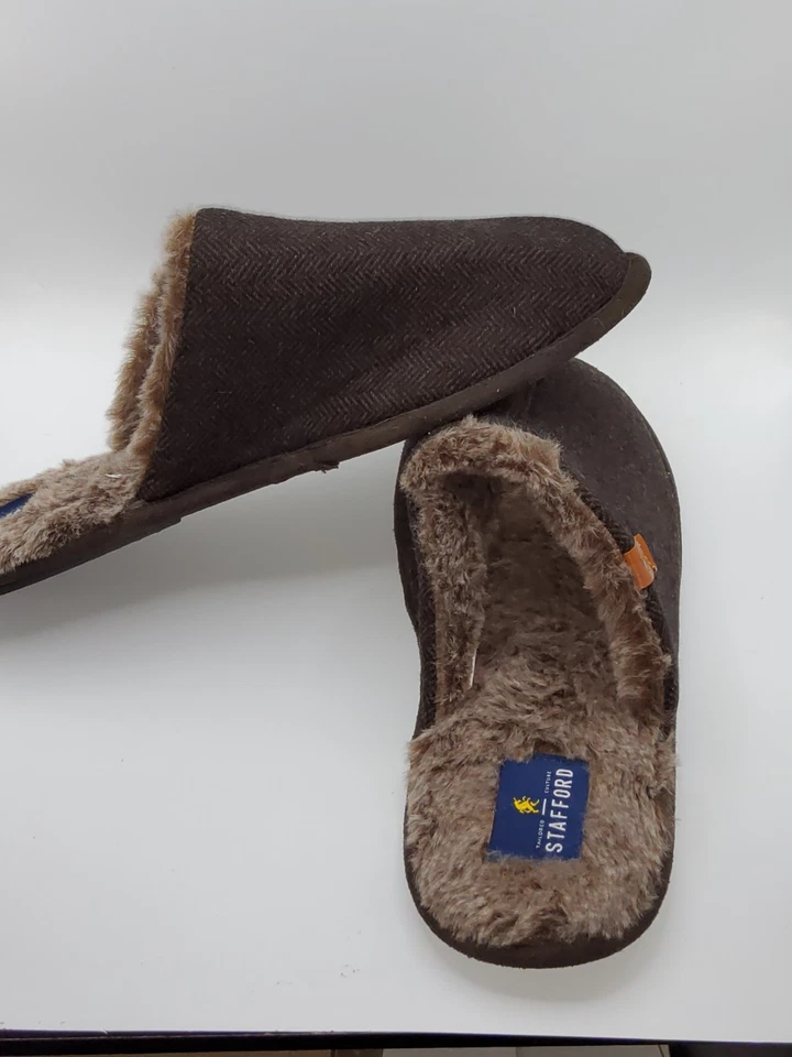 Zapatillas Hombre Stafford Marrón Talla XL Nuevas Foto 2 de 4