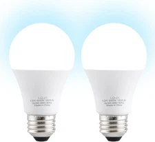 "2PK Garage Door Opener Light Bulbs, 1500LM Ultra Bright, Minimize Interference,