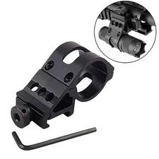 1Pair 25.4mm Quick Release Offset Flashlight Scope Mount Accessories