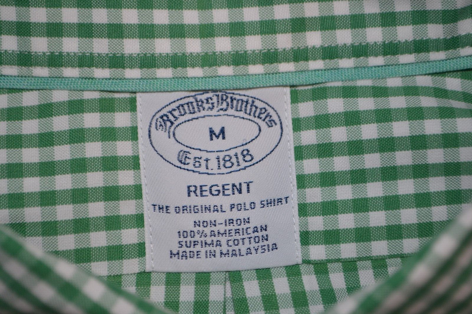 Brooks Brothers Men Check Regent 1818 Long Sleeve Dress Shirt Sz M (Lot of 5) thumbnail 17