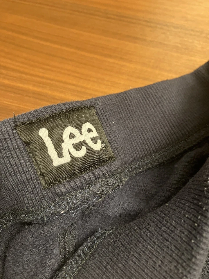 Lote de 2 pantalones jogger Lee niños mezcla de algodón talla 8, azul marino, gris Foto 3 de 4