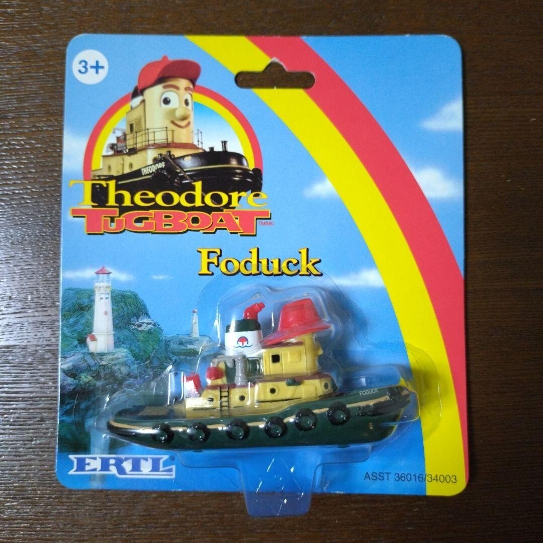 【レア】がんばれタッグス　Theodore TuGBOAT Hank フィギュア TUGS Theodore TuGBOAT Carl Emily Foduck Figure Set of 4 Used from