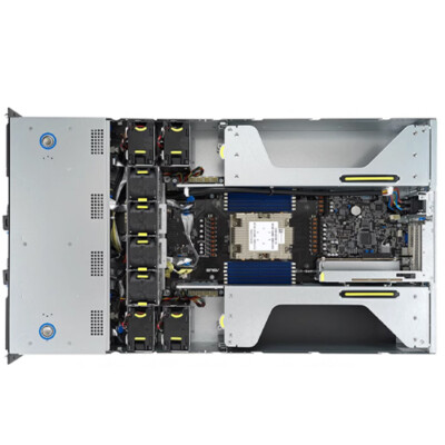 ASUS ESC4000A-E12 Server 4X3.5''(NVME) + EPYC 9654 CPU 96Core 8T NVME 4X DDR5 32G