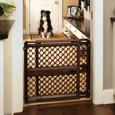 26"- 42" MyPet Petgate Essential Plastic Gate for Dogs & Cats Doorways Hallways