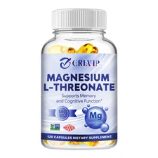 Magnesium L-threonate- Support Focus, Improved Sleep, Mood & Cognitive Abilities