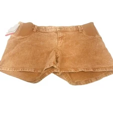 Isabel Maternity Ingrid/Isabel Women's Size 10 Side Panel Brown Carpenter Short