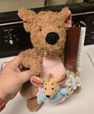 Disney Winnie the Pooh And The Honey Tree 55Th Anniversary Kanga And Roo Plush