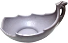Vintage McCoy Pottery Leaf Shaped Centerpiece Planter Bowl # 601 Lavender 10" L