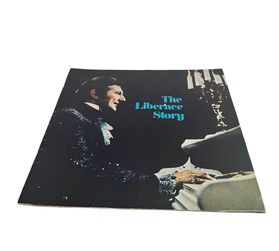 Folleto de colección del programa de conciertos The Liberace Story fotos piano Las Vegas Foto 2 de 4