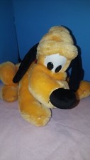Disneyland Walt Disney World Pluto Vintage Plush Stuffed Animal 13" Dog