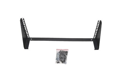 4U 19'' Vertical Server Rack Mount Network/IT Bracket - 3.74in Deep - w/Hardware