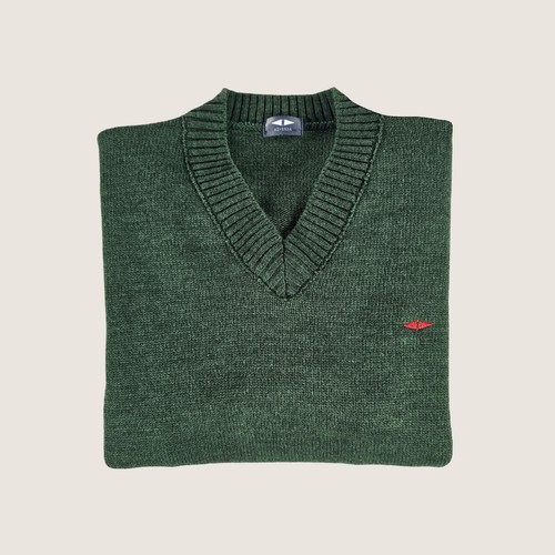 Herren Pullover mit V-Ausschnitt aus Wollmischung - Made in Italy - Bild 20 von 44