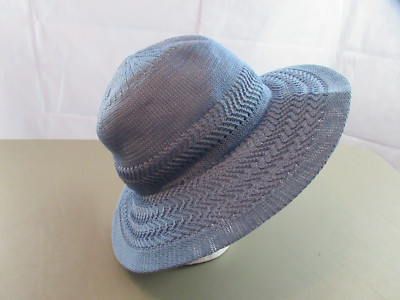 Collection XIIX Women's Color Expansion Panama Hat, Chambray Blue, One Size