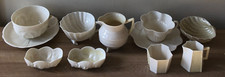Lovely 11 piece group of Antique Belleek Ist & 2nd Black Mark