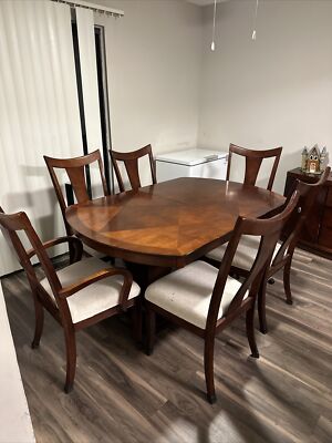 dining table set for 6 wood