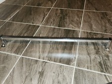 2 stopy polerowany chromowany wieszak na ręczniki