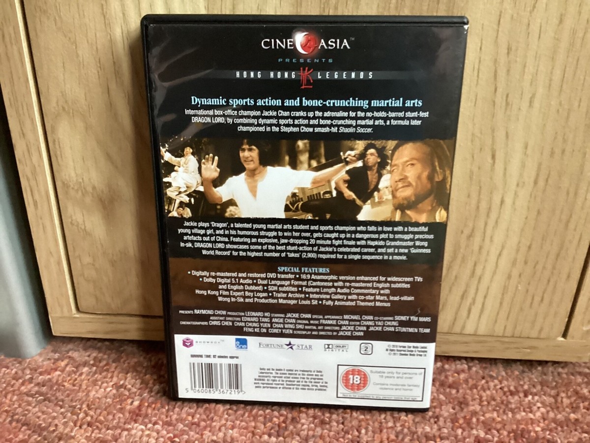 Dragon Lord (2011 DVD) UK R2 DISC NEAR MINT Jackie Chan